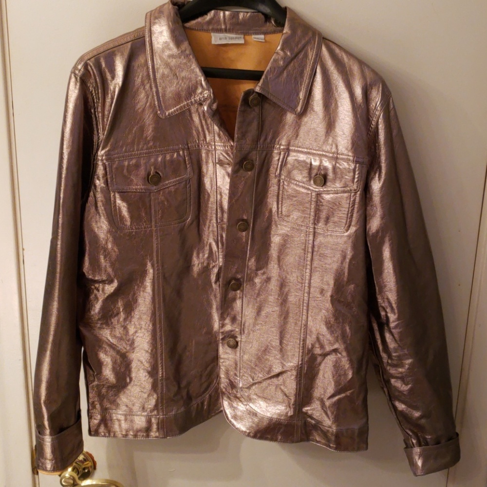 Erin London gold jacket